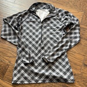 Nike Pro Hyperwarm long sleeve running compression zip up